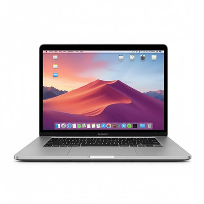 Gadgetdepop 13-inch MacBook Pro A1708 with Intel Core i5, featuring a silver aluminum body and vibrant Retina display.